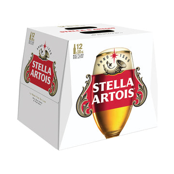 Stella Artois Lager - 12x330mL