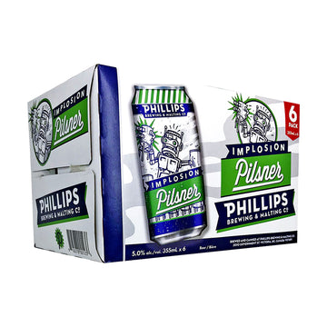 Phillips Implosion Pilsner - 6x355mL