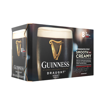 Guinness Draught Stout - 8x440mL