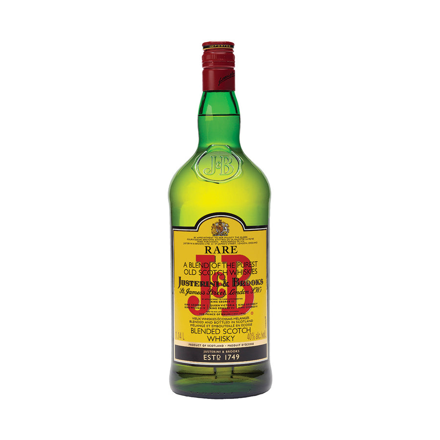 J and B Rare Blended Scotch Whisky - 1.14L