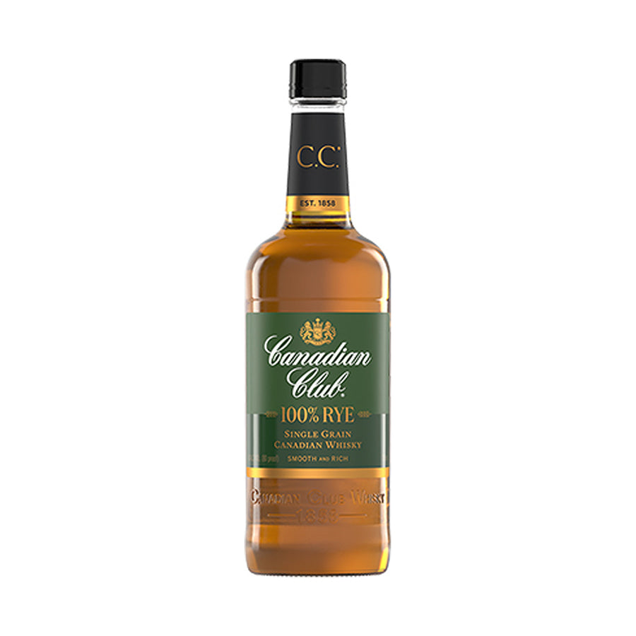 Canadian Club 100% Rye Whisky - 750mL | 501668 | Whiskey | Cascadia Liquor