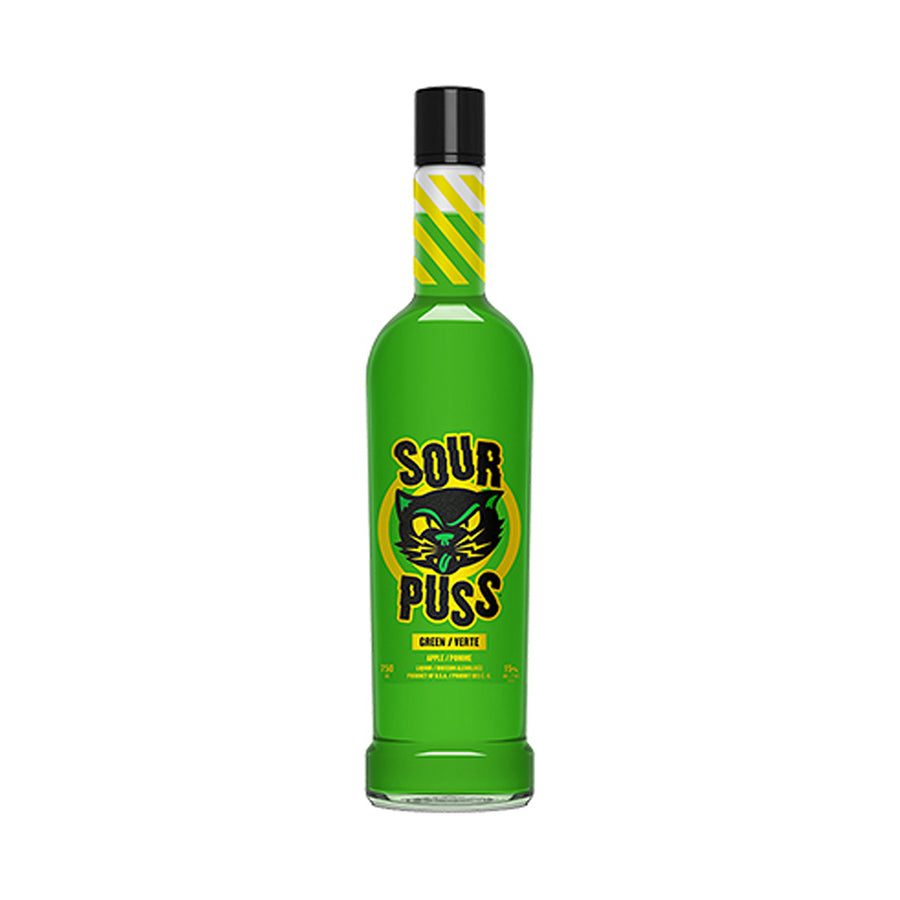 Sour Puss Apple Liqueur - 750mL | 518688 | Liqueurs | Cascadia Liquor
