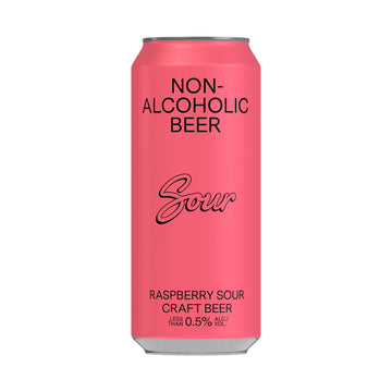 Biere Sans Alcool Raspberry Sour - 473mL