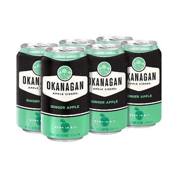 Okanagan Ginger Apple - 6x355mL | 543645 | Hard Cider | Cascadia Liquor