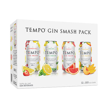 Tempo Gin Smash Mixer Pack - 12x355mL | 55379 | Flavored Alcoholic Beverages | Cascadia Liquor