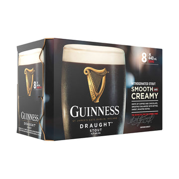 Guinness Draught Stout - 8x440mL | 554469 | Beer | Cascadia Liquor