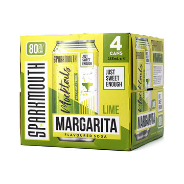 Sparkmouth Margarita Mocktail - 4x355mL
