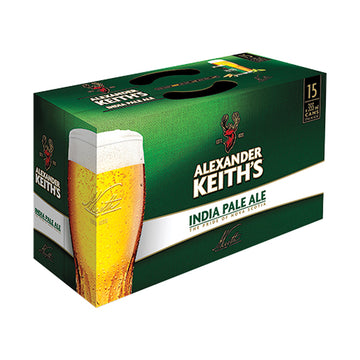 Alexander Keith's IPA - 15x355mL | 588681 | Beer | Alexander Keiths
