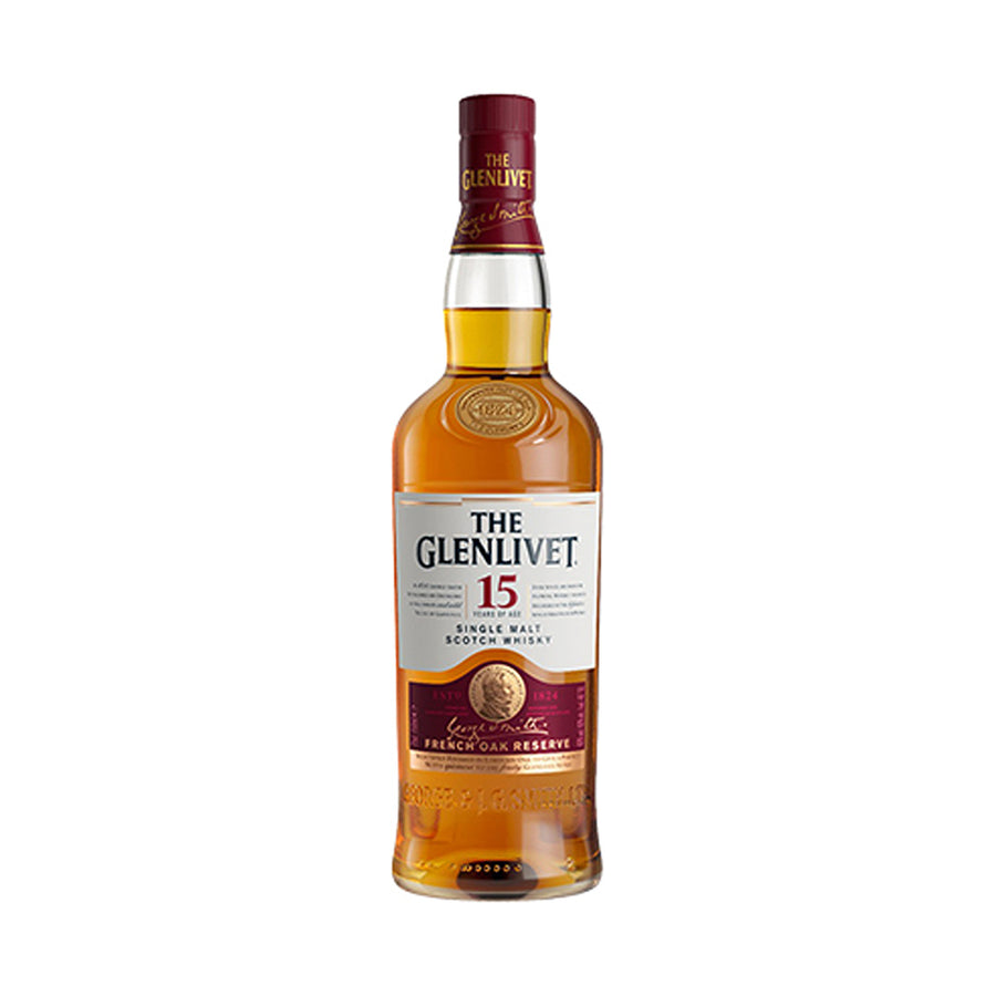 Glenlivet 15 Year Old Single Malt Scotch - 750mL | 603050 | Whiskey | Cascadia Liquor