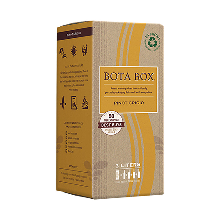 Bota Box Pinot Grigio - 3L | 628099 | Wine | Cascadia Liquor