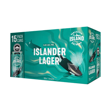 Vancouver Island Brewing Islander Lager - 15x355mL | 636258 | Beer | Cascadia Liquor