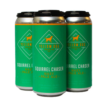 Yellow Dog Brewing Squirrel Chaser Hazy Pale Ale  - 4x473mL