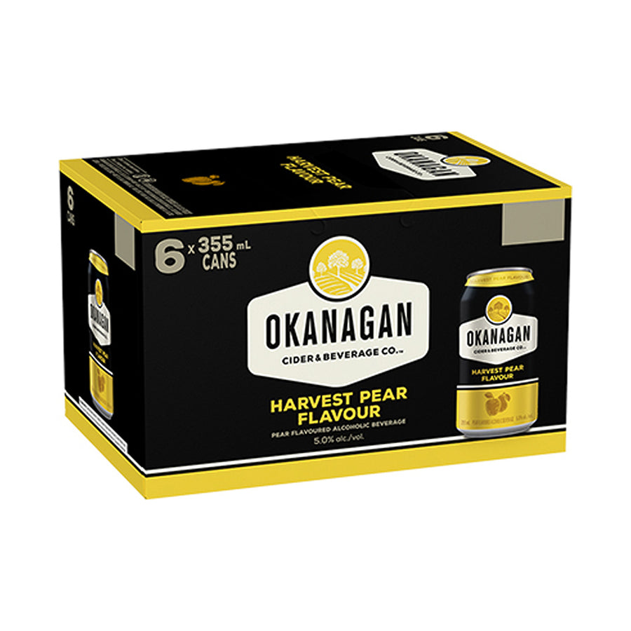 Okanagan Harvest Pear - 6x355mL | 668947 | Hard Cider | Cascadia Liquor
