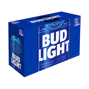 Bud Light - 15x355mL | 683847 | Beer | Cascadia Liquor