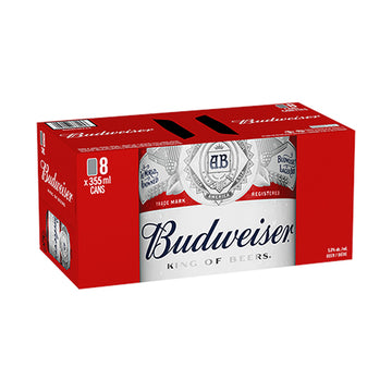 Budweiser - 8x355mL | 687368 | Beer | Cascadia Liquor