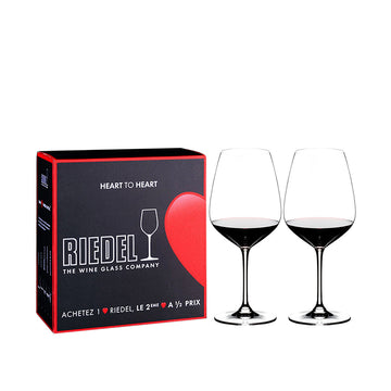 Riedel Heart to Heart Cabernet Sauvignon 2 Glass Set - EACH