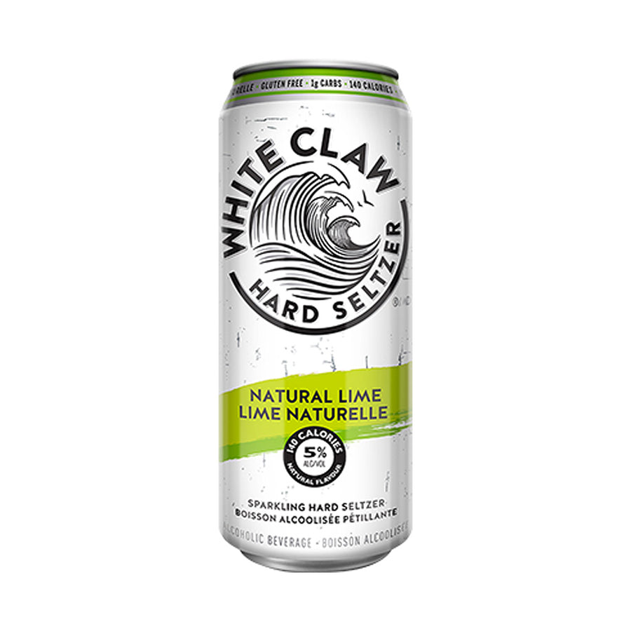 White Claw Lime - 473mL | 7719 | Flavored Alcoholic Beverages | Cascadia Liquor