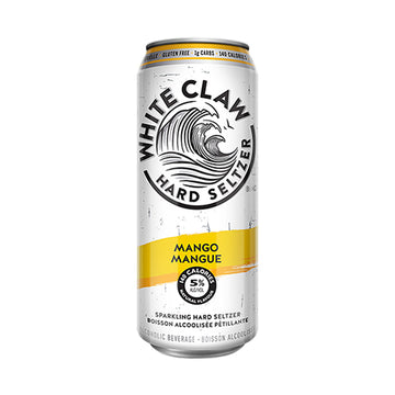 White Claw Mango - 473mL | 7722 | Flavored Alcoholic Beverages | Cascadia Liquor