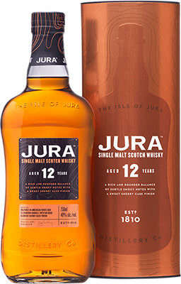 Jura 12 Year Old Single Malt Scotch - 750mL