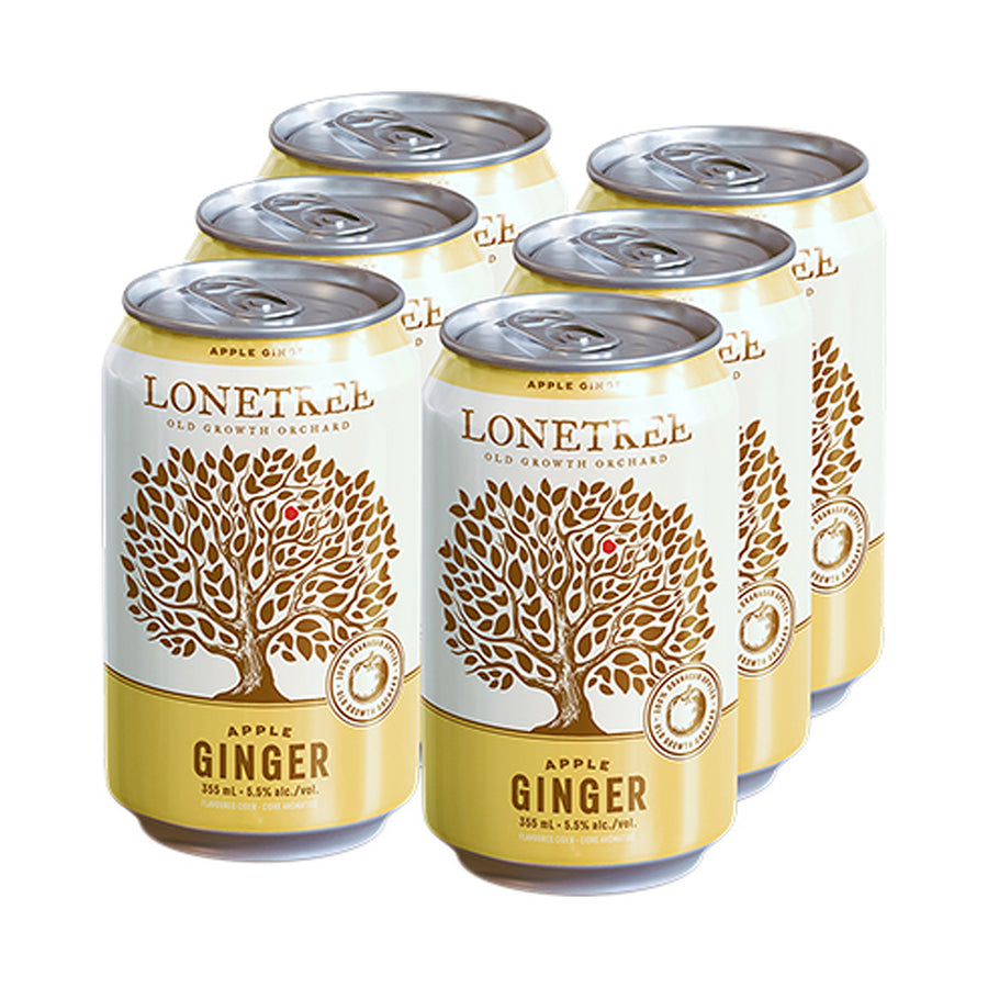 Lonetree Ginger - 6x355mL | 777631 | Hard Cider | Cascadia Liquor