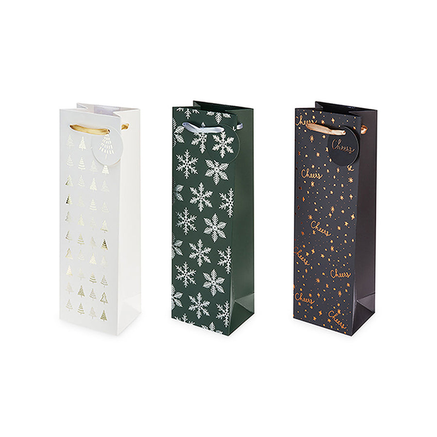 Gift Bag Assorted Yuletide - EACH | 8042 | Gift Bags | Cascadia Liquor