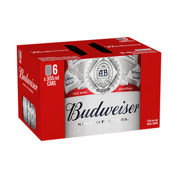 Budweiser - 6x355mL | 904334 | Beer | Cascadia Liquor