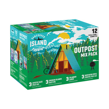 Vancouver Island Brewery Outpost Mix Pack - 12x355ml