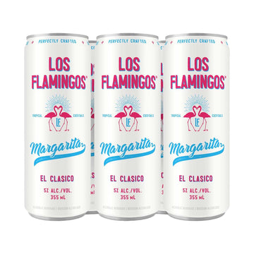 Los Flamingos Margarita - 6x355mL