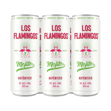 Los Flamingos Mojito - 6x355mL