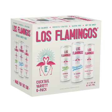 Los Flamingos Variety Pack - 6x355mL
