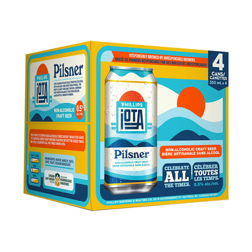Phillips iOTA Pilsner - 4X355mL | 9690 | | Cascadia Liquor