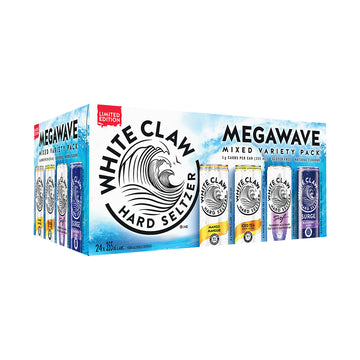 White Claw Megawave Variety Pack - 24x355mL