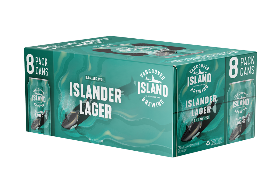 Vancouver Island Brewing Islander Lager - 8x355mL