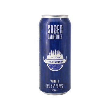Sober Carpenter Non Alcoholic Belgian White Ale - 473mL | W15493 | Beer | Cascadia Liquor